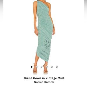 Norma Kamali Diana Gown — Vintage Mint color